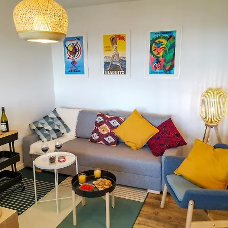 Appartement Ilunabarra - Calme, Vue Mer, Parking - Wifi&netflix Ciboure