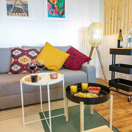 Ilunabarra - Calme, Vue Mer, Parking - Wifi&netflix Ciboure